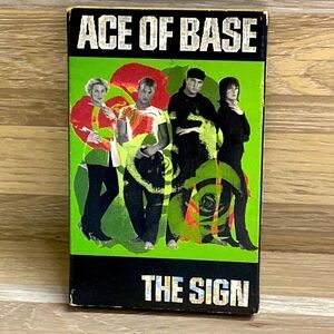ACE OF BASE - The Sign Cassette Tape vintage music room media radio player